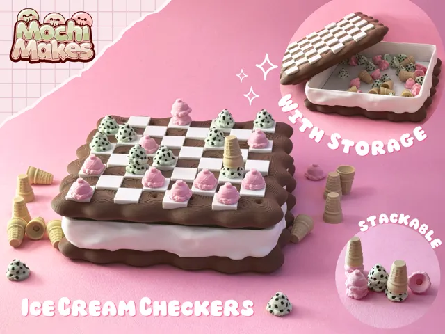 Ice Cream Checkers