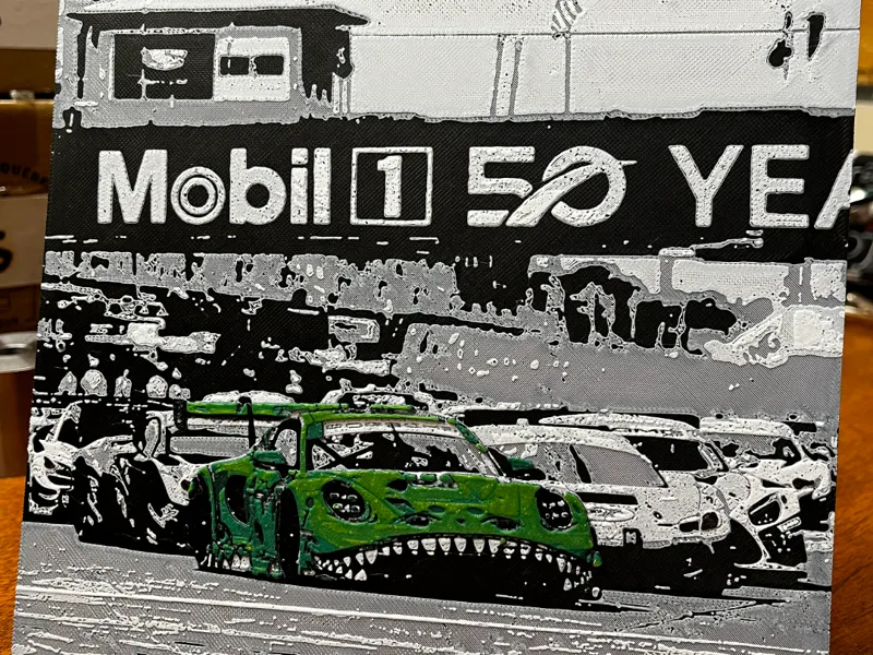 Porsche 911 GT3 R - HueForge