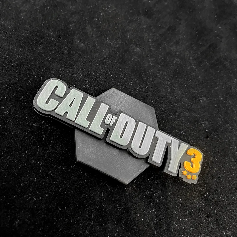 Gaming Logos - Call of Duty 3 - Free 3D Print Model - MakerWorld