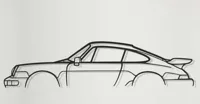 Silhouette Porsche 911 — photo 1