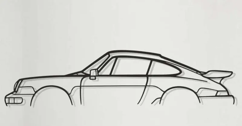 Porsche 911 - Silhouette
