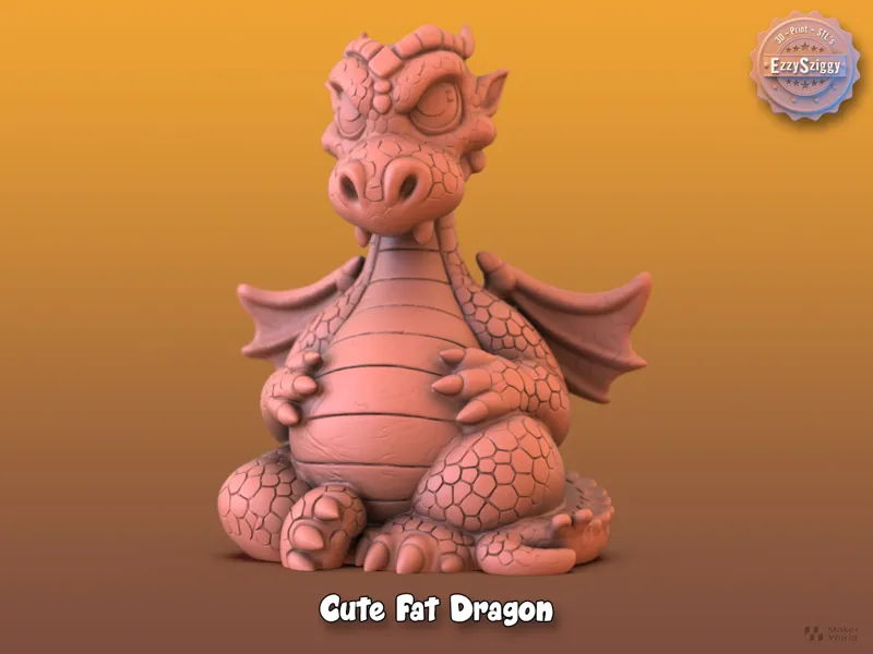 Cute Fat Dragon