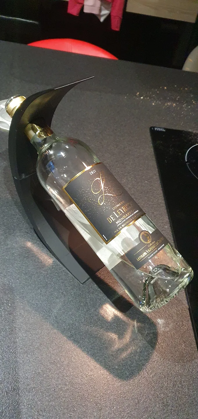 Support bouteille de vin