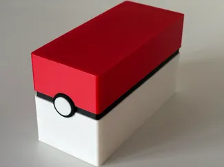 Pokeball Pokemon Deck Box - 500 Cards