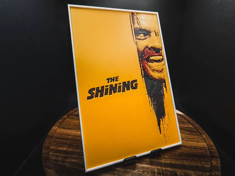 The Shining (Movie Poster - HueForge)