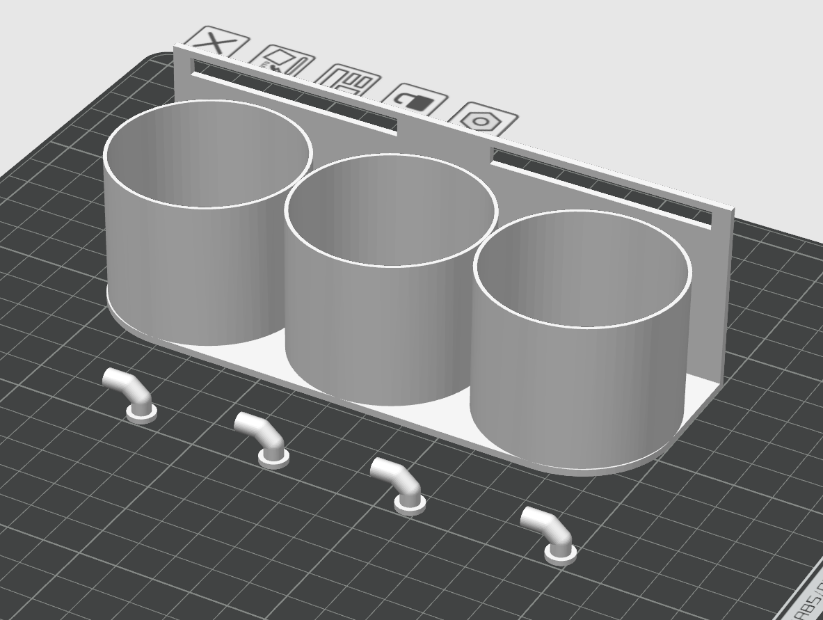 Miniatura 5 do modelo 3D 洞洞板配件合集  (圆孔通用)