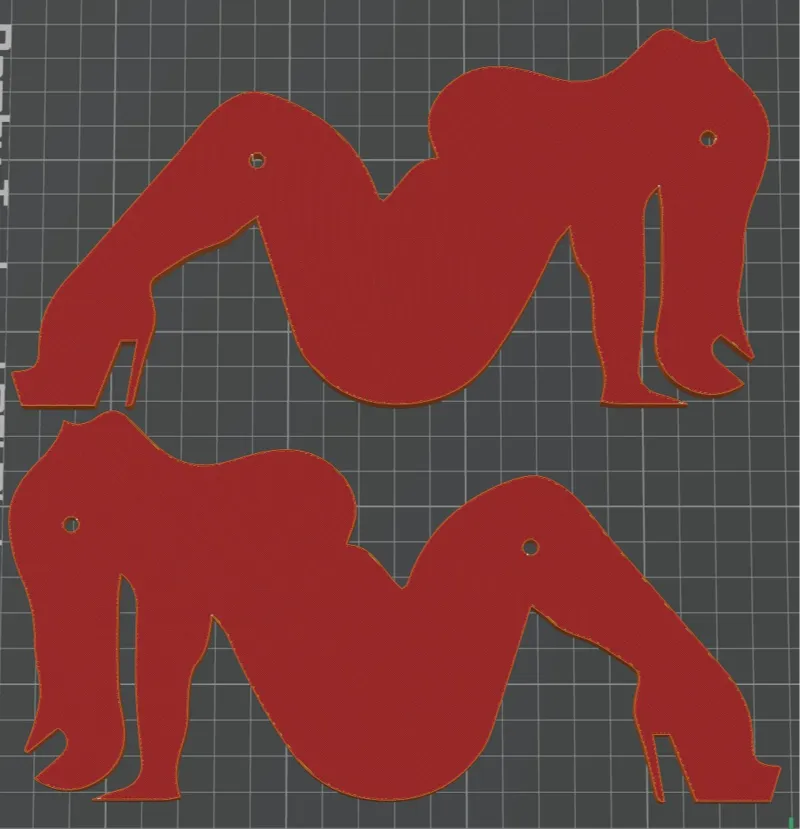 Chubby Mud Flap Girl