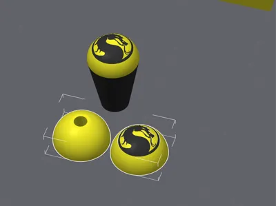Mortal Kombat Sanwa (ready for threaded insert)