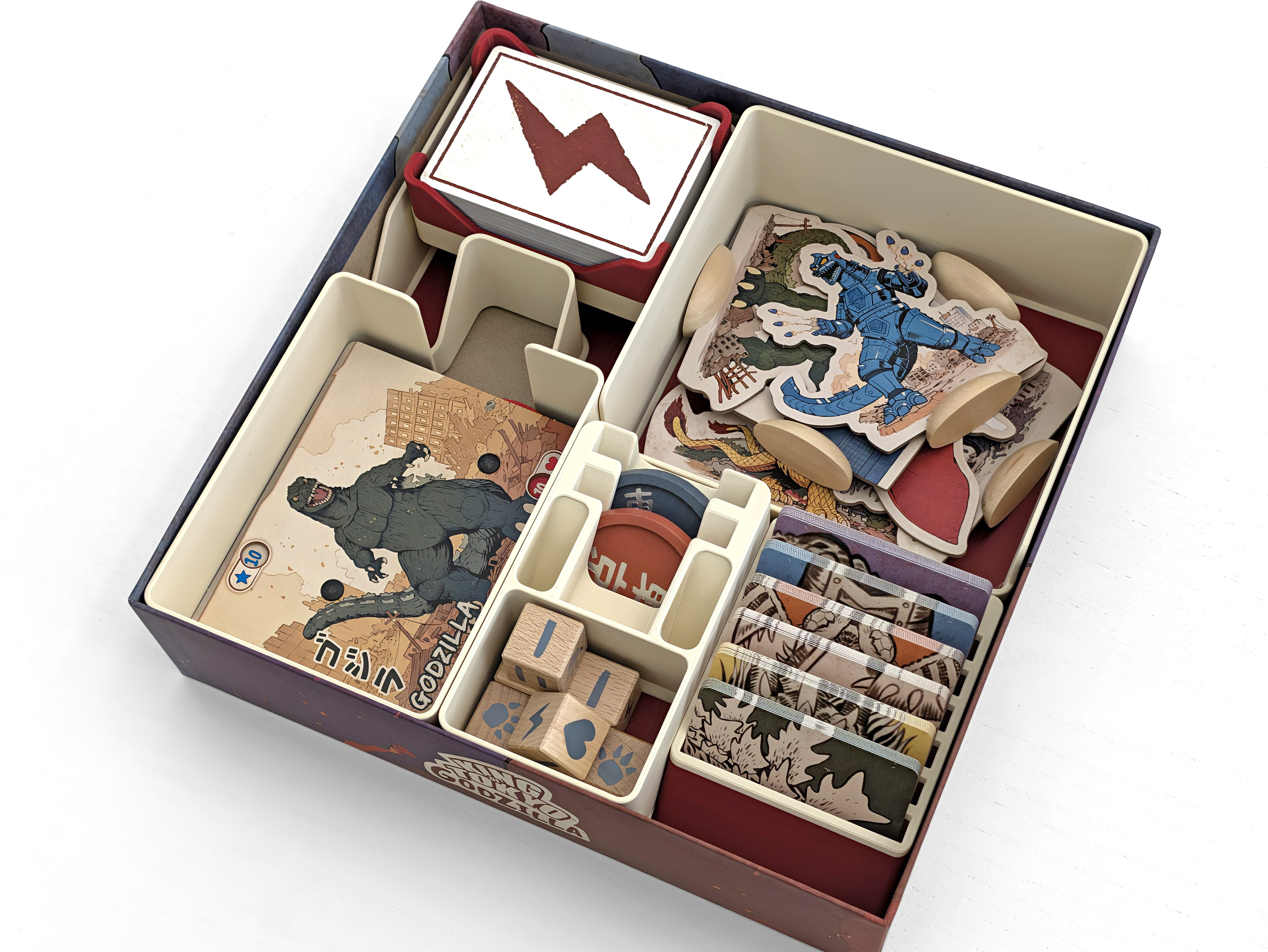 King of Tokyo: Godzilla - Organizer Insert - 1