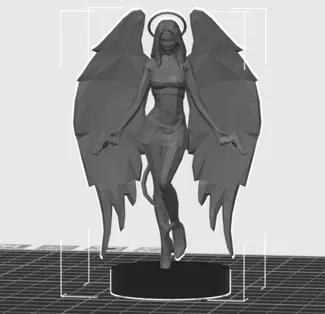 Saints Row Angel Statue