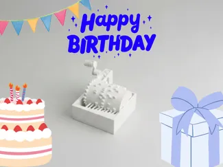 Happy Birthday music box