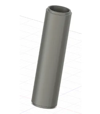 Shisha, Hookah - Kaif S2 Base Sleeve (+ f3d File)