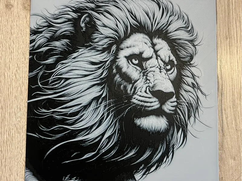 Hueforge - Lion