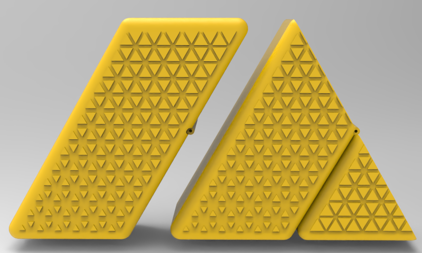 Miniatura 6 do modelo 3D 三角文具盒