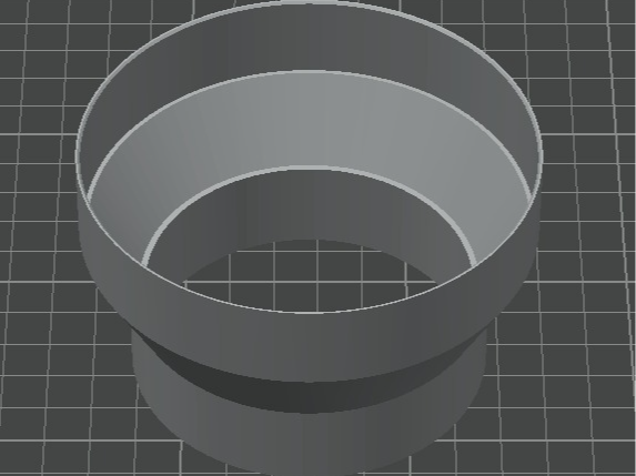 Adattatore exhaust P2S 98 mm → 80 mm for flex tube