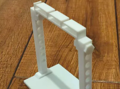 Adjustable Height PTFE Tube Holder and Cable Guide