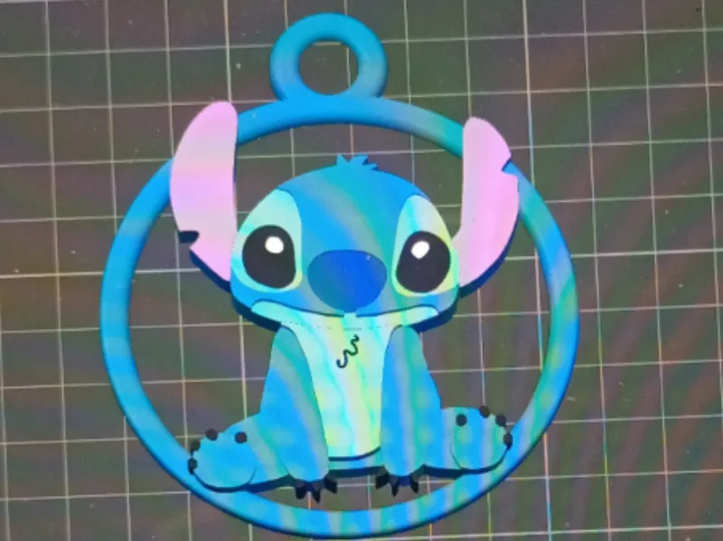 bola de navidad de stitch