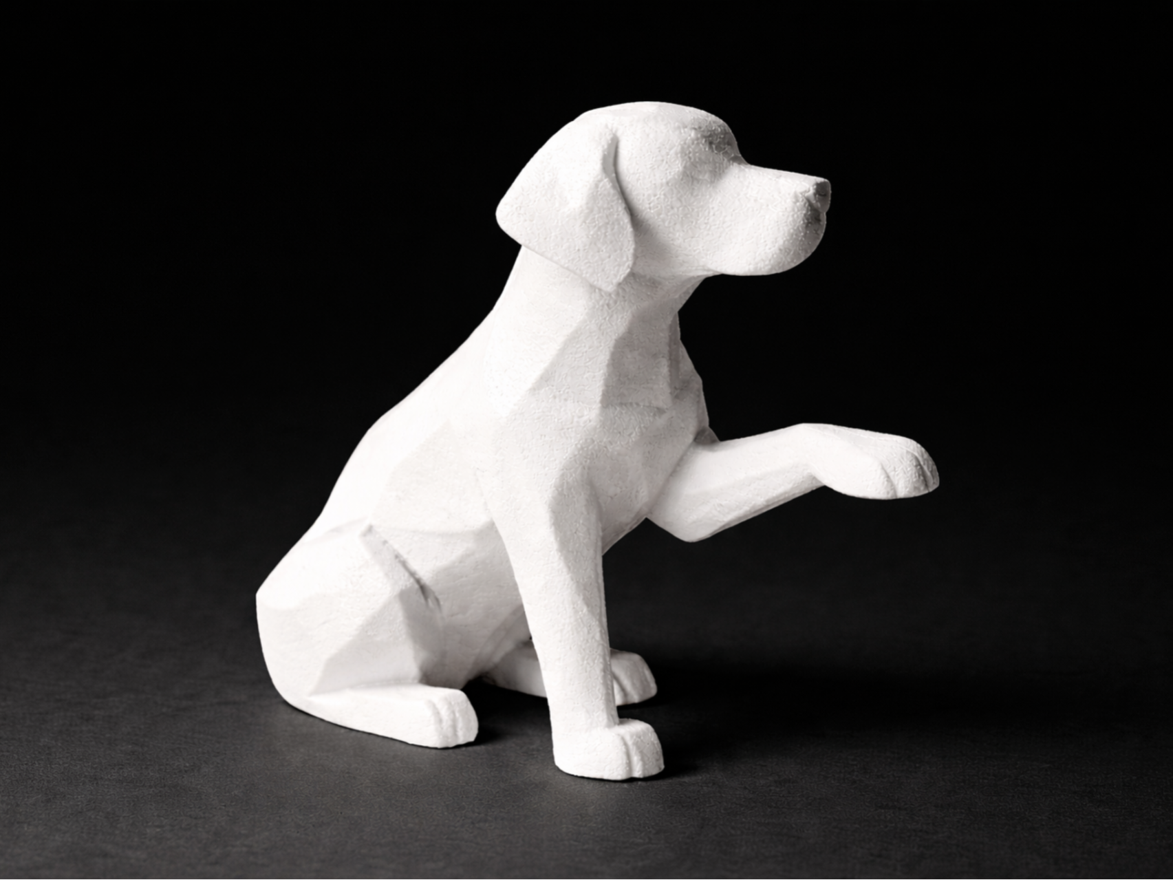 Labrador low poly