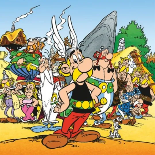 Hueforge Asterix Dorf