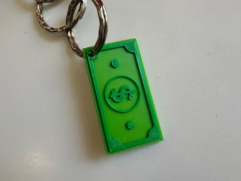 Dollar keychain