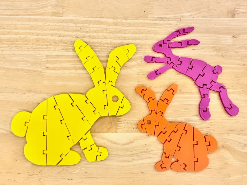 Articulated Bunny Rabbits