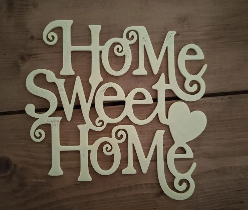 Home Sweet Home wall decoration