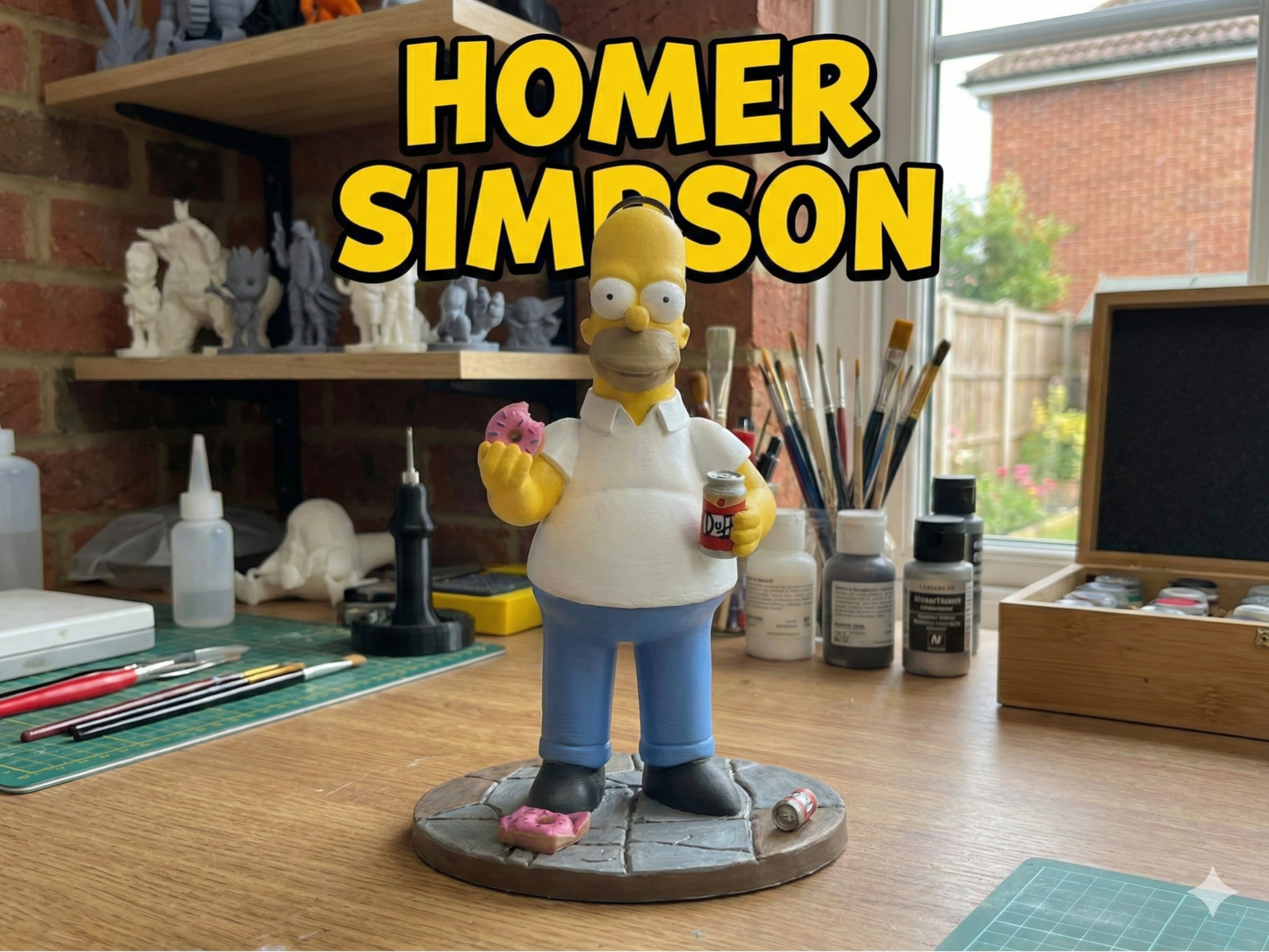 Homer Simpson - 3D Model