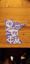2 Color Wall Art 0.2mm layer, 2 walls, 7% infill