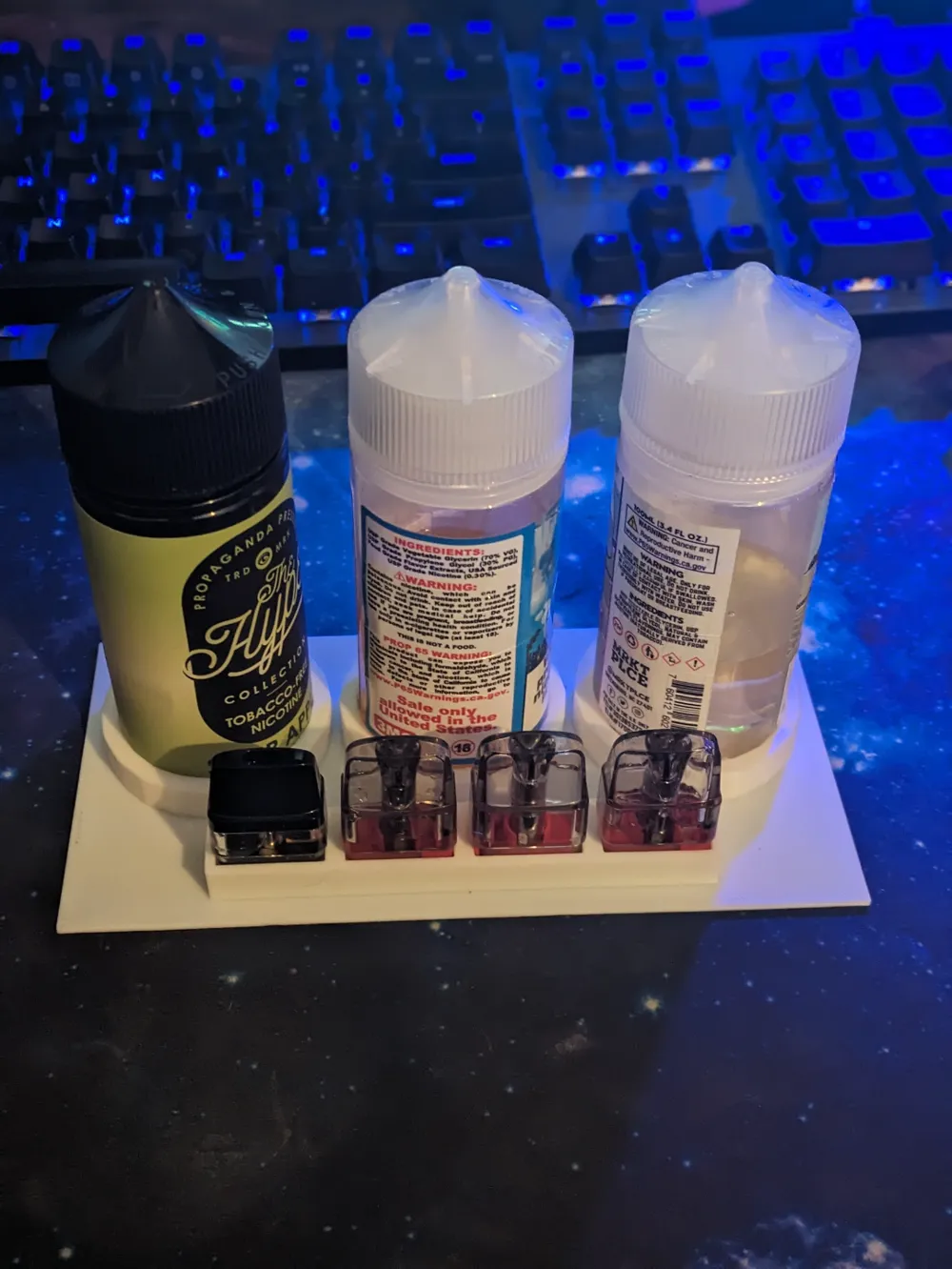 100 ml vape juice and Vaporesso xros pod storage - Free 3D Print Model -  MakerWorld