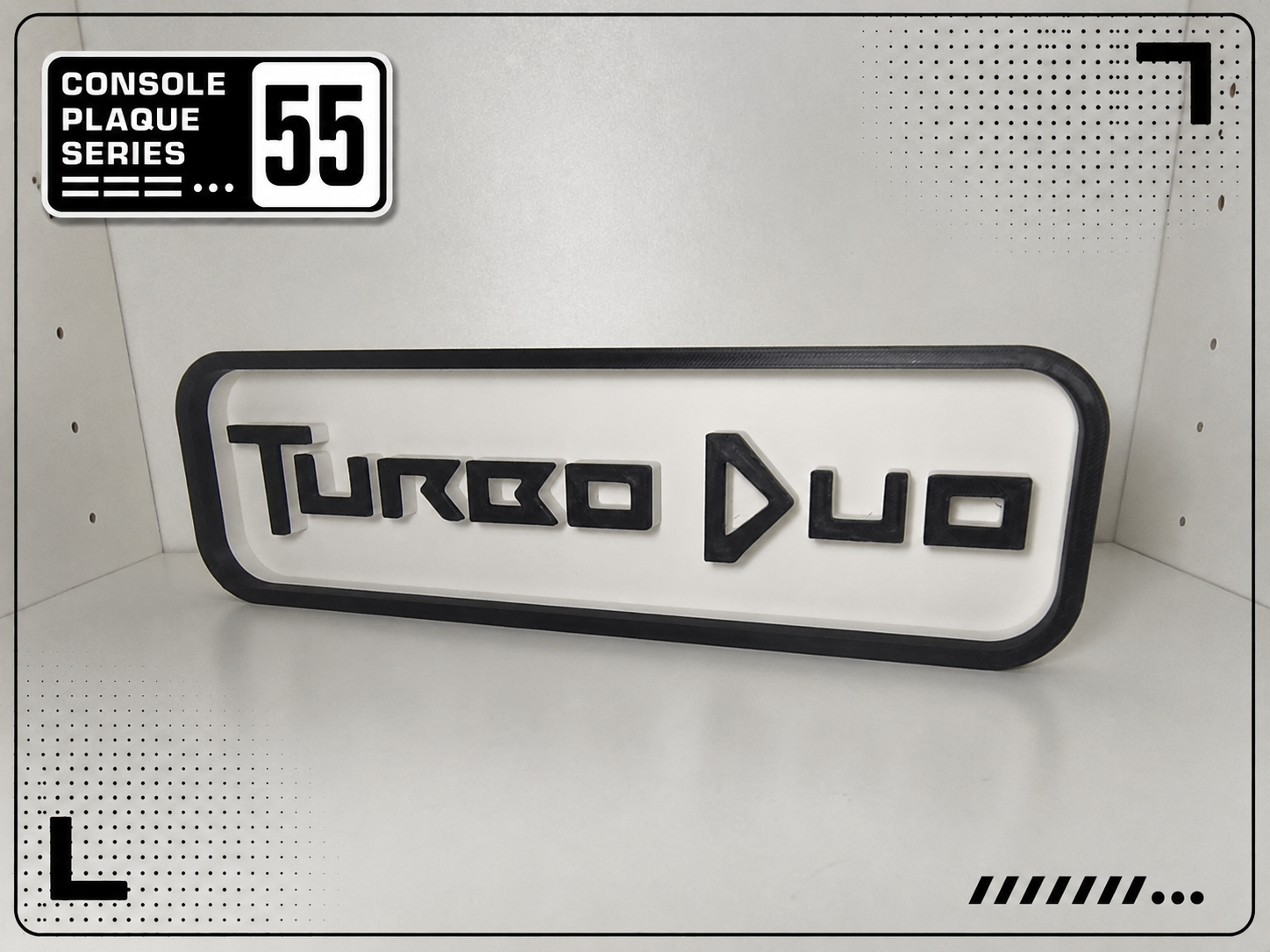 Console Logo Plaque - NEC TurboDuo