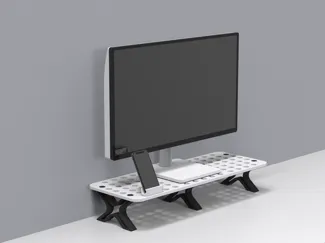 Modular, Expandable, & Customizable Monitor Riser