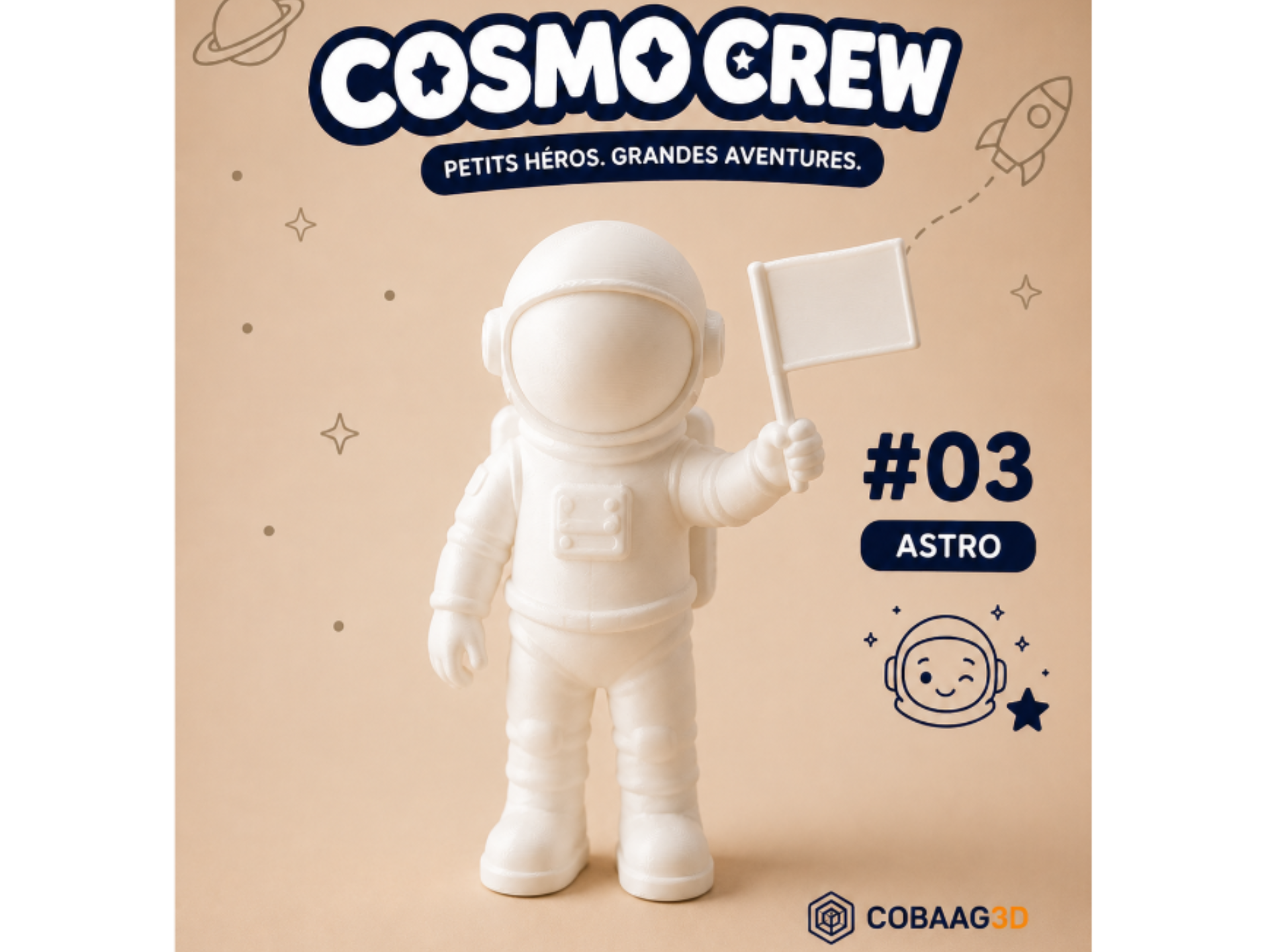 Cosmo Crew #03 – Astro Flag 