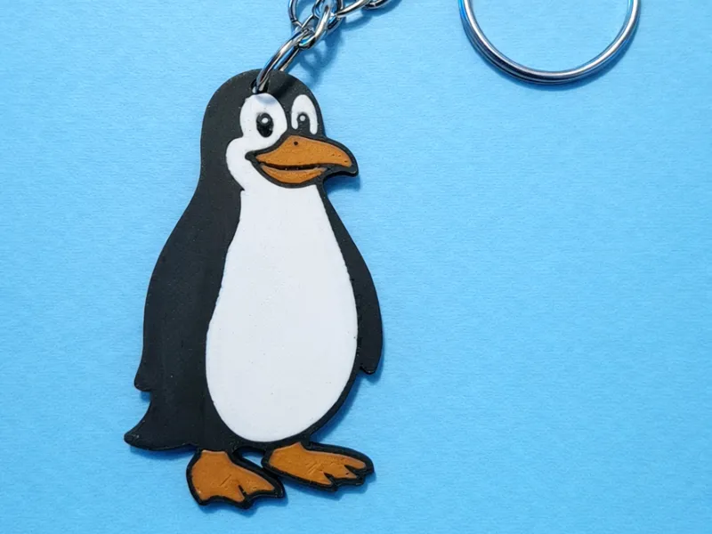 Schlüsselanhänger Pinguin