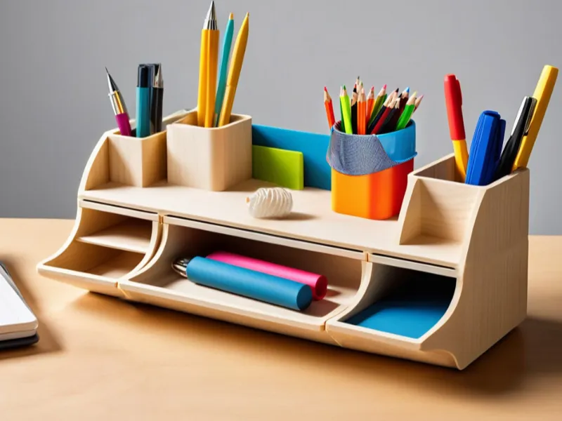 Desk Organizer with Three Drawers XL