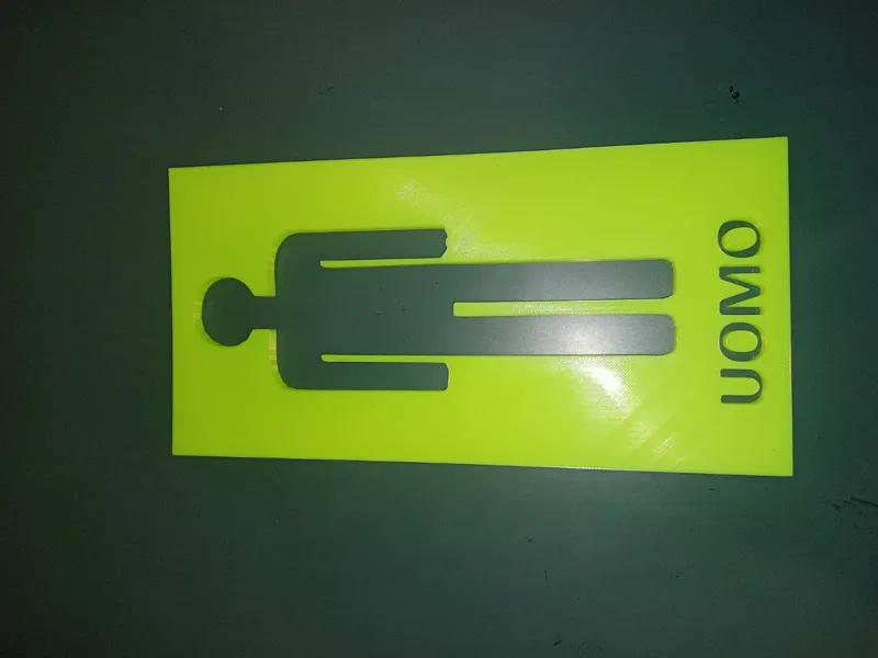 WC Sign Gentlemen