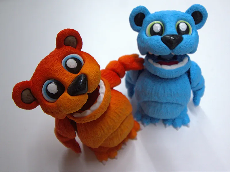Fuzzy Bear Articulated