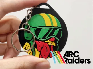 Scrappy Arc Raiders Kaychain