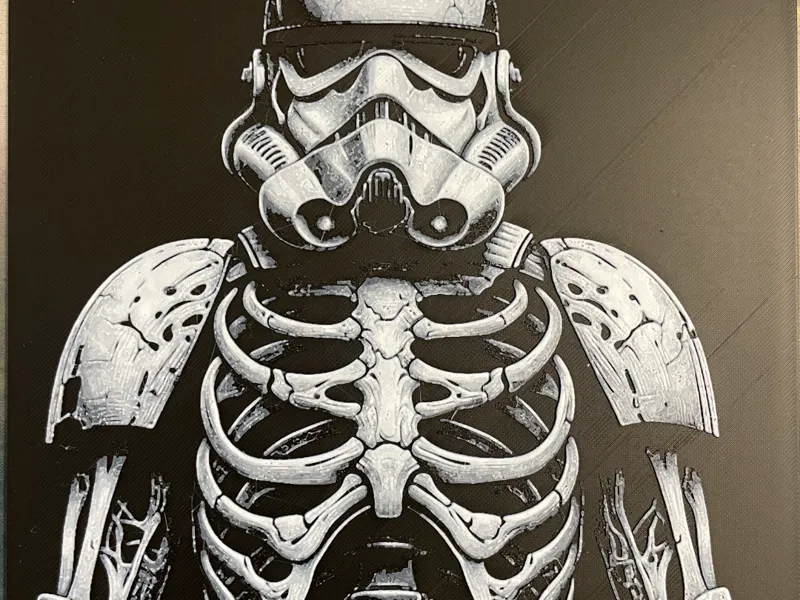 hueforge stormtrooper squelette