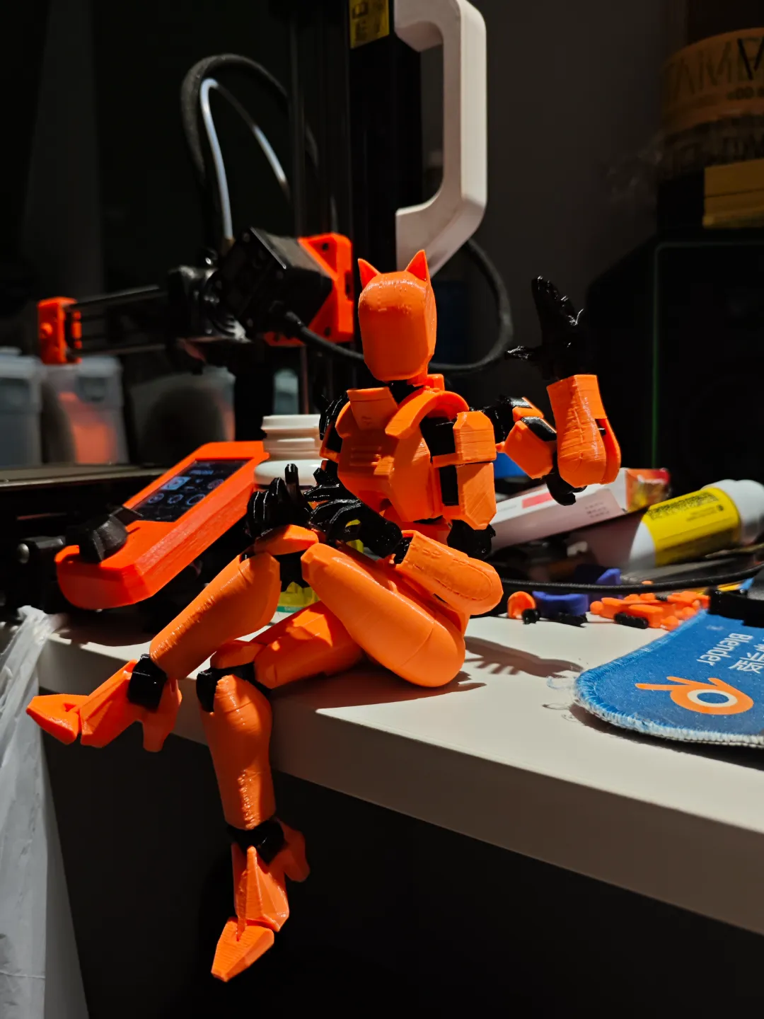 Dummy 13 extra arms backpack view 4