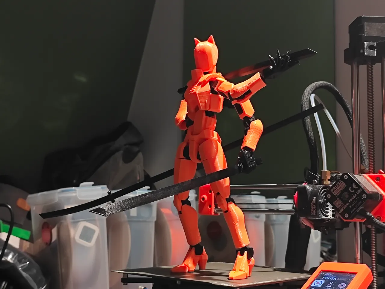 Dummy 13 extra arms backpack view 3