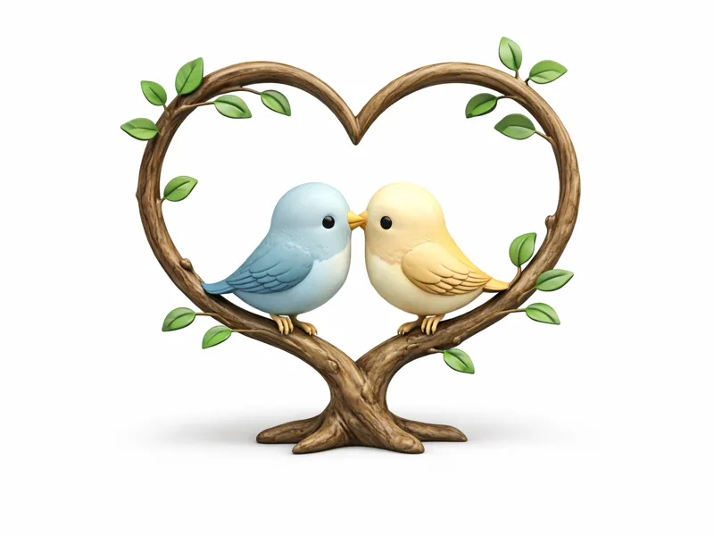 Valentines Day Birds