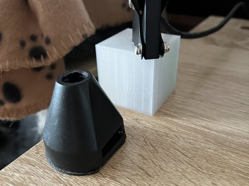 Support pour pied de micro de bureau