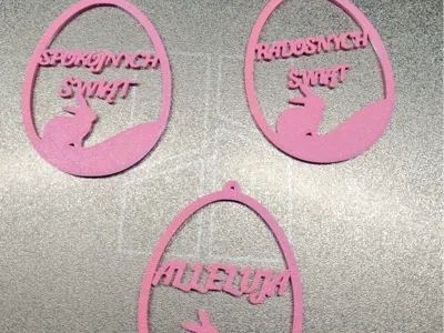 Polish easter ornaments
