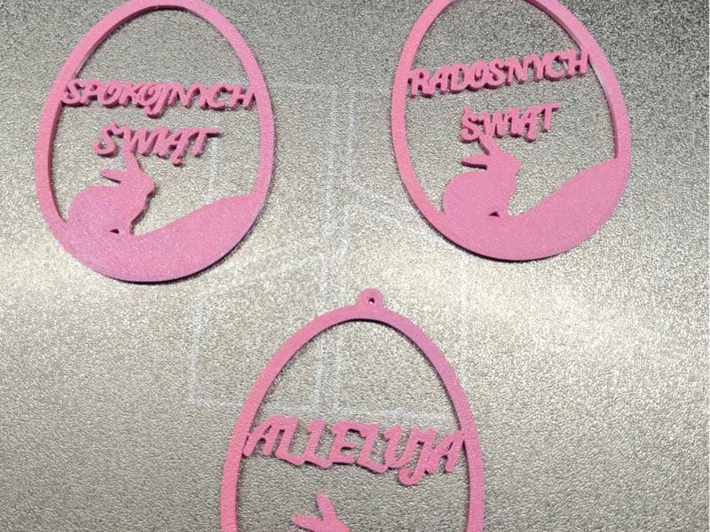 Polish easter ornaments