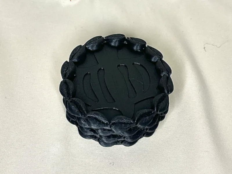 Adinkra Shell Rimmed Coaster