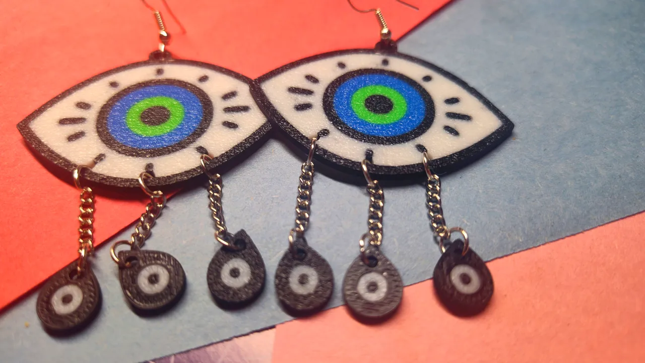 Evil Eye Earrings view 4