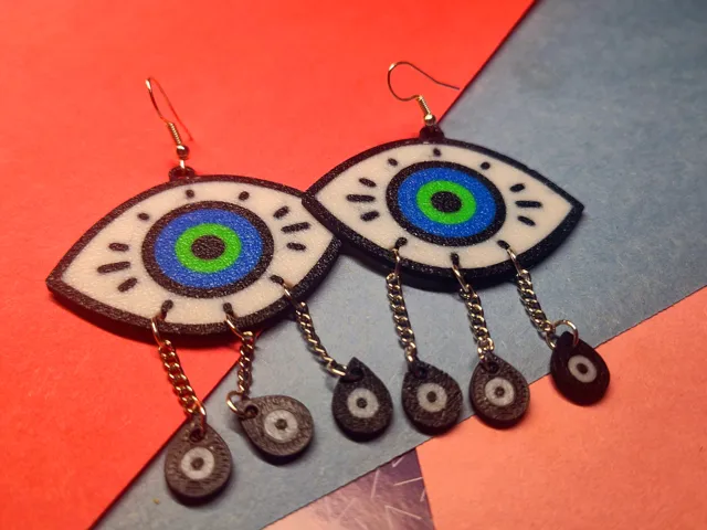 Evil Eye Earrings