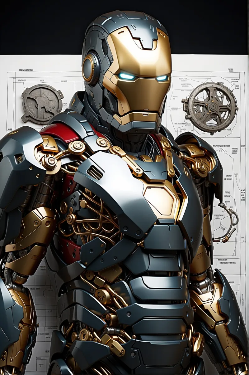 Ironman Plan HueForge 6 Colors