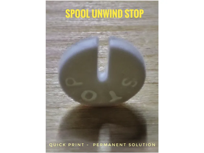Filament Unwind Stop Clip for Dryer Box