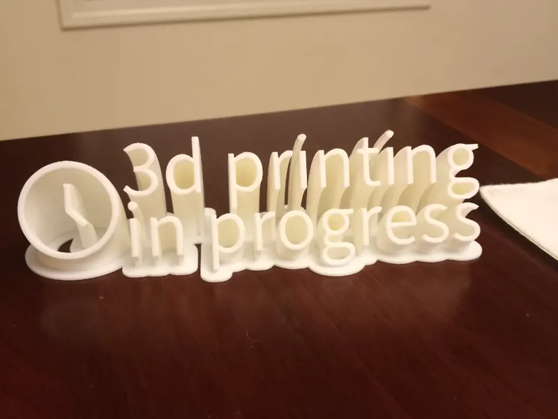 3d printing sign